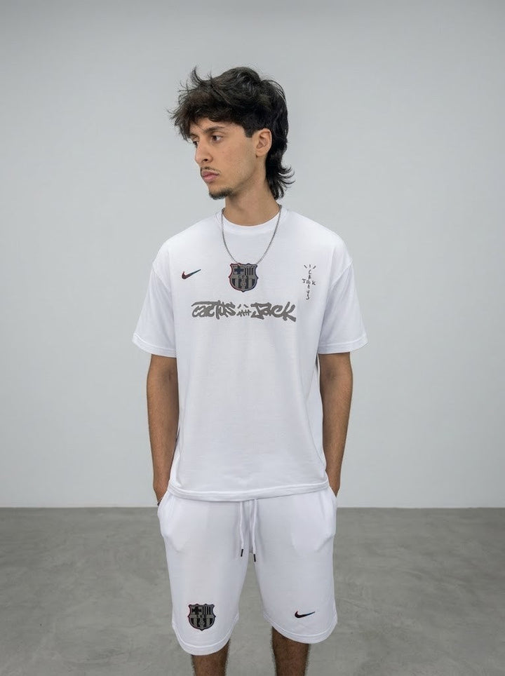 FCB BARCELONA SET 🔴🔵 - WHITE
