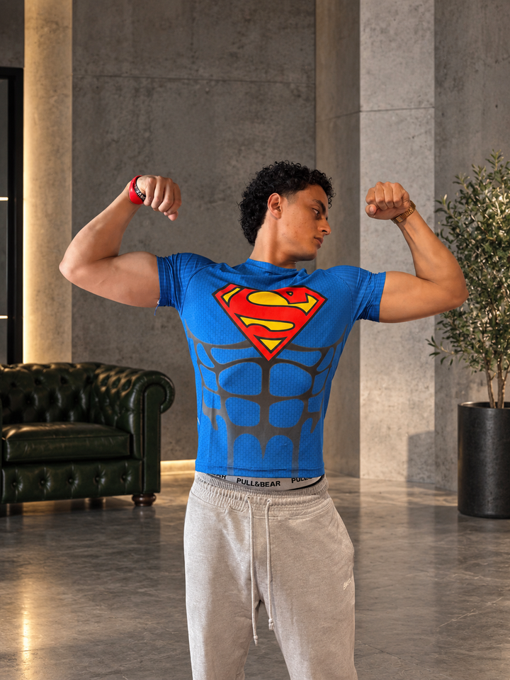 Gym Avengers T-shirt - Super Man