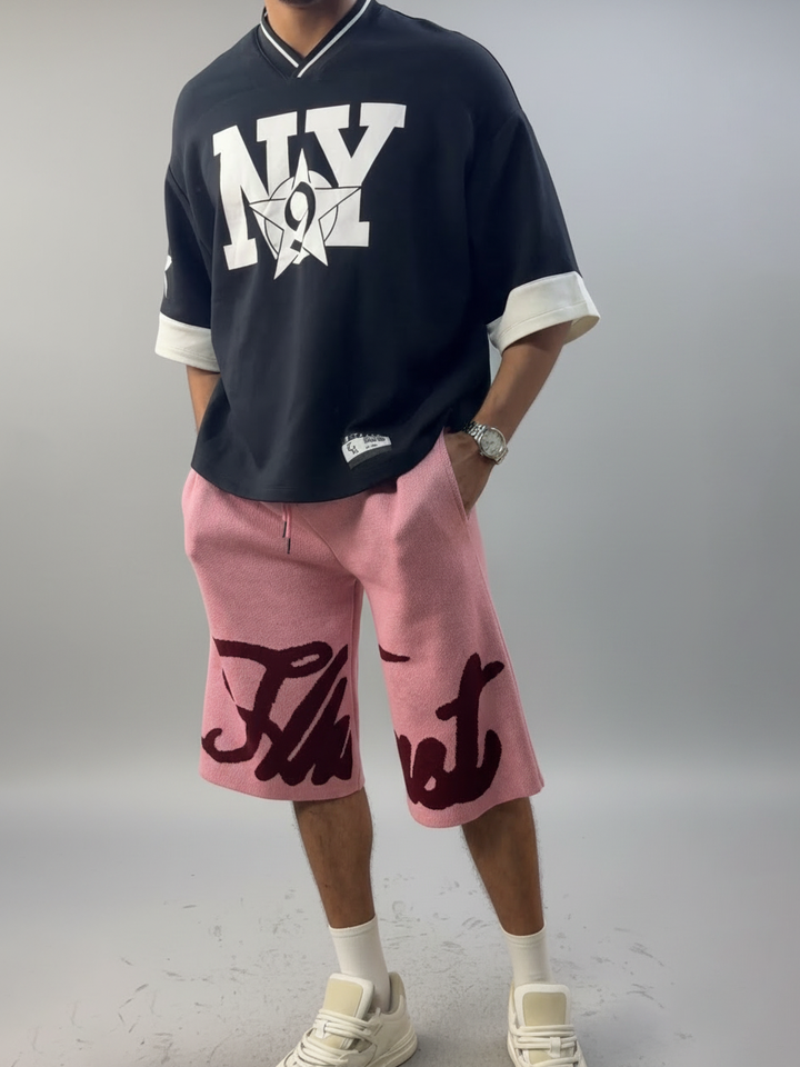 Aura Short Premium🧵 - Pink