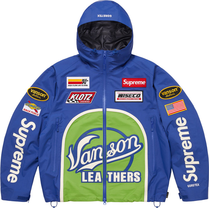 Supreme x Vanson Leathers GORE-TEX Shell Jacket